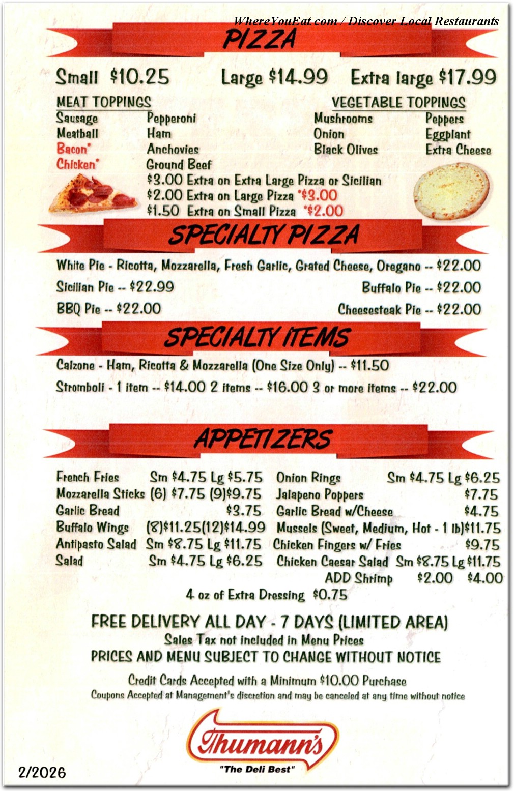 Our Foods